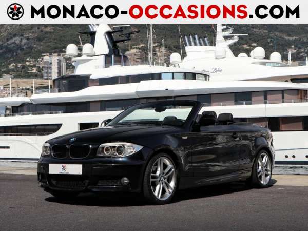 BMW-Serie 1 Cabriolet-118iA 143ch Luxe-Occasion Monaco