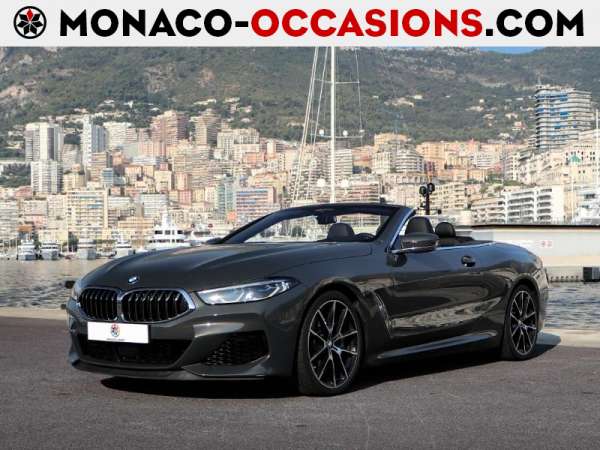 BMW-Serie 8 Cabriolet-M850iA xDrive 530ch-Occasion Monaco