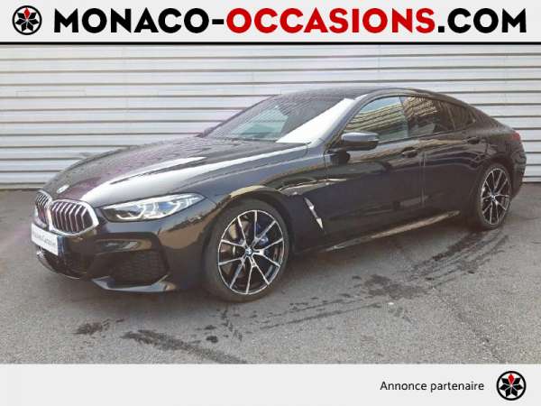 BMW-Serie 8 Gran Coupe-840dA 320ch xDrive 20cv-Occasion Monaco