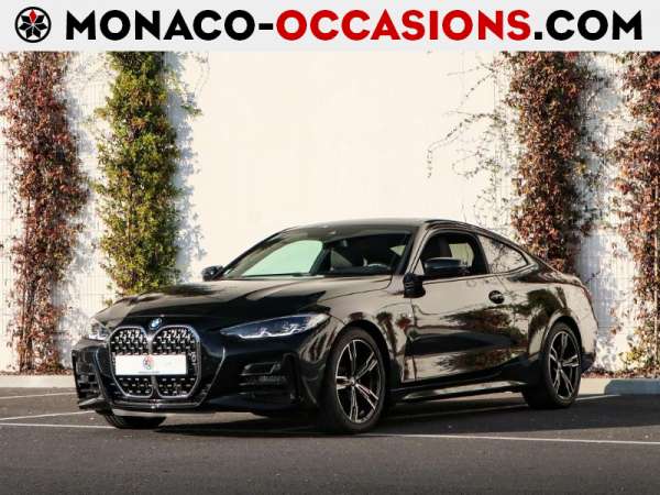 BMW-Série-4 Coupé II (G22) Ph1 420dA 190ch M Sport-Occasion Monaco