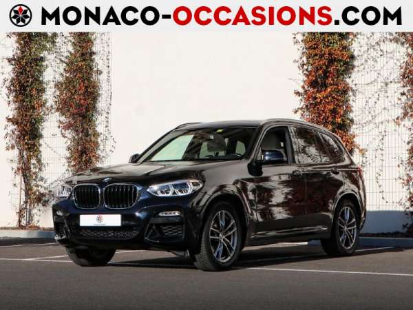 BMW-X3-xDrive20iA 184ch M Sport Euro6d-T-Occasion Monaco