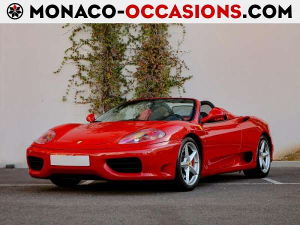 Ferrari-360 Spider--Occasion Monaco