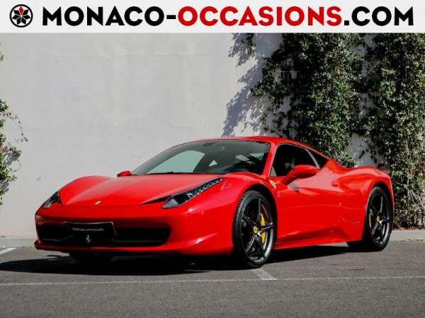 Ferrari-458-V8 4.5 Italia-Occasion Monaco