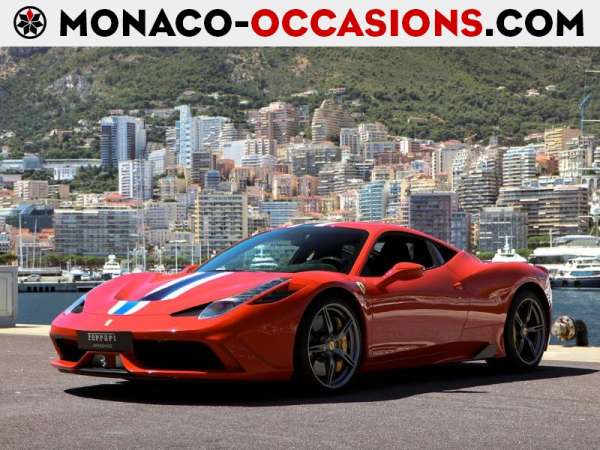 Ferrari-458-Spécial-Occasion Monaco