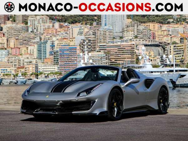 Ferrari-488-pista spider F142ED 8 CIL T SP. VS EUR 2019-Occasion Monaco