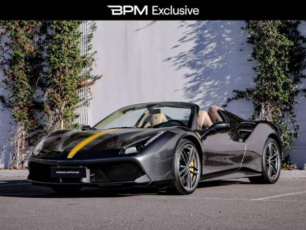 Ferrari-488 Spider-V8 3.9 T 670ch-Occasion Monaco