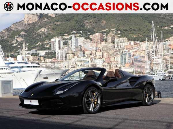 Ferrari-488 Spider-V8 3.9 T 670ch-Occasion Monaco