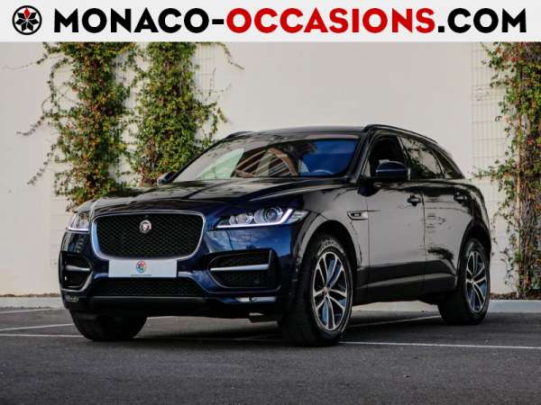 Jaguar-F-Pace-V6 3.0 Supercharged 380ch S 4x4 BVA8-Occasion Monaco