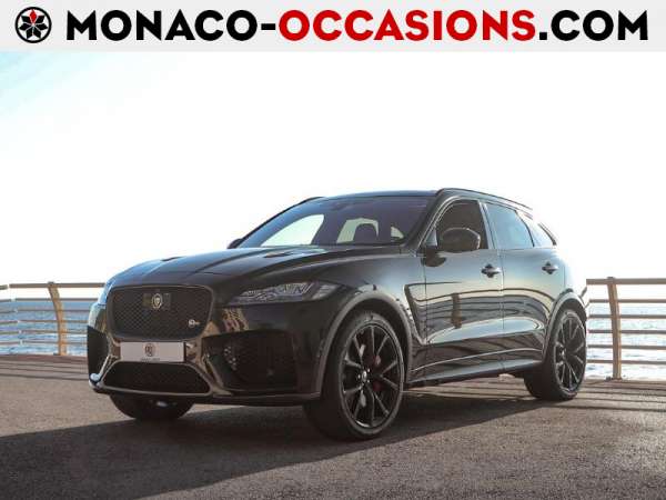 Jaguar-F-Pace-V8 5.0 Supercharged 550ch SVR AWD BVA8-Occasion Monaco
