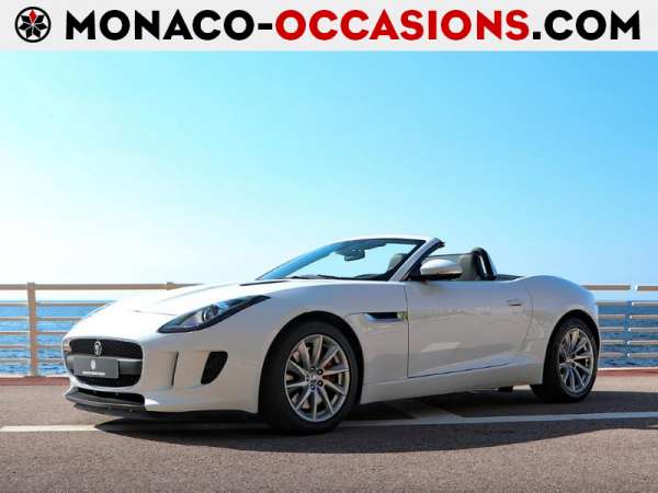 Jaguar-F-Type Cabriolet-3.0 V6 340ch BVA8 24cv-Occasion Monaco