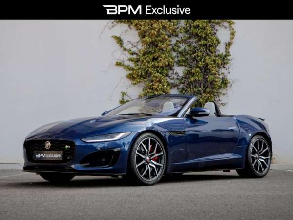 Jaguar-F-Type Cabriolet-5.0 V8 Suralimenté 575ch R75 AWD BVA8-Occasion Monaco