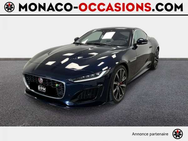 Jaguar-F-Type Coupe-5.0 V8 Suralimenté 575ch R AWD BVA8-Occasion Monaco
