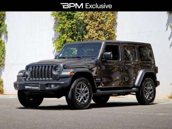 Jeep-Wrangler Unlimited-2.0 T 380ch 4xe Rubicon Rock-Trac-Occasion Monaco