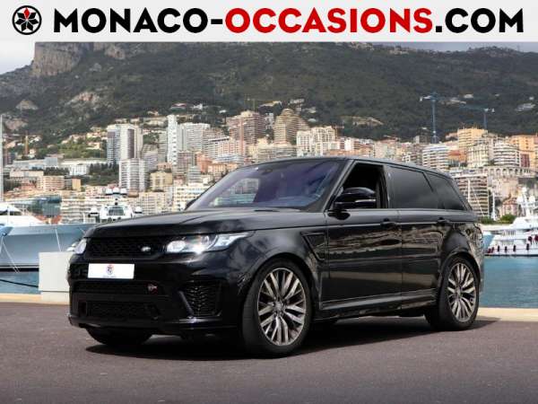 Land-Rover-Range Rover Sport-5.0 V8 Supercharged 550 SVR Mark IV-Occasion Monaco