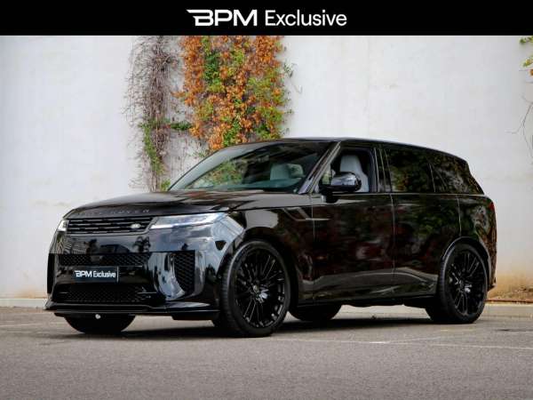 Land-Rover-Range Rover Sport-4.4 P635 635ch MHEV Dynamic SV Edit One Obsidian Black Gloss-Occasion Monaco