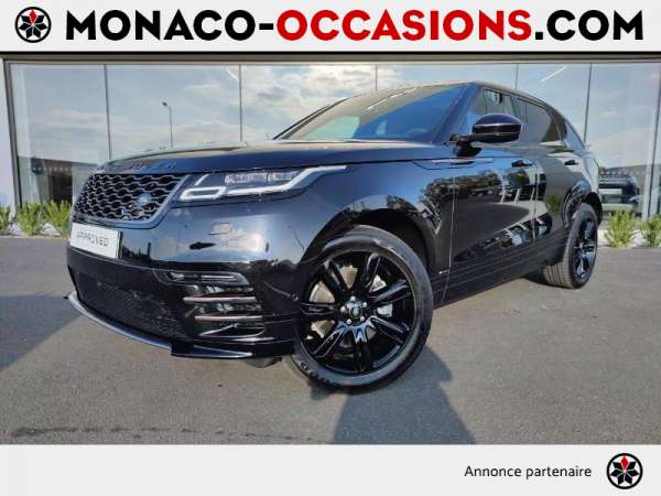 Land-Rover-Range Rover Velar-3.0D V6 275ch R-Dynamic SE AWD BVA-Occasion Monaco