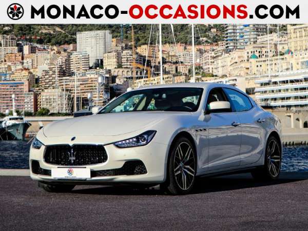 Maserati-Ghibli-3.0 V6 410ch Start/Stop S Q4-Occasion Monaco