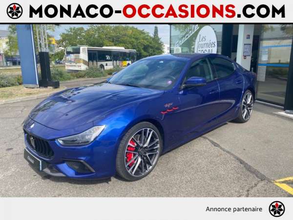 Maserati-Ghibli-3.8 V8 580ch Trofeo-Occasion Monaco