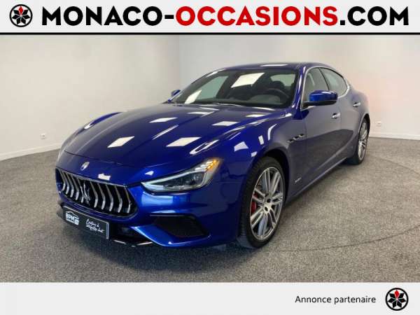Maserati-Ghibli-3.0 V6 350ch GrandSport-Occasion Monaco