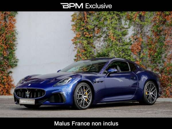 Maserati-GranTurismo-3.0 V6 550ch Trofeo-Occasion Monaco