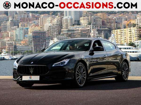 Maserati-Quattroporte-VI Ph3 3.0 V6 430 S Q4 GranSport-Occasion Monaco