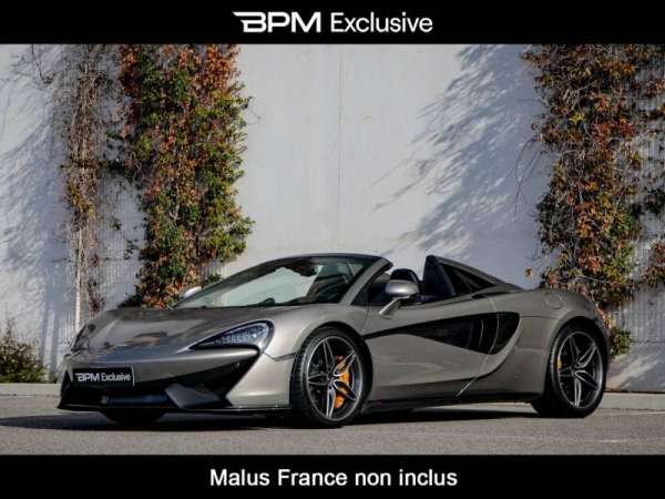 McLaren-570S-Spider 3.8 V8 biturbo 570ch-Occasion Monaco
