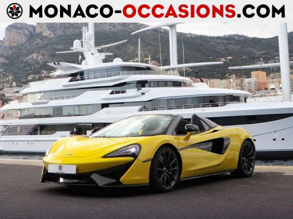 McLaren-570S-Spider 3.8 V8 biturbo 570ch-Occasion Monaco