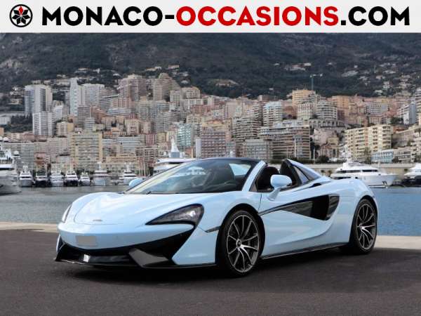 McLaren-570S-Spider 3.8 V8 biturbo 570ch-Occasion Monaco