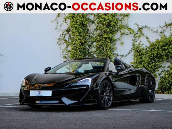 McLaren-570S-Spider 3.8 V8 biturbo 570ch-Occasion Monaco