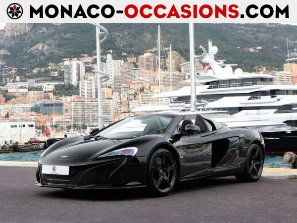 McLaren-650S Spider-3.8 V8 Biturbo 650ch-Occasion Monaco