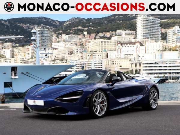 McLaren-720S-Spider 4.0 V8 biturbo 720ch-Occasion Monaco