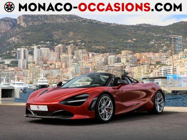 McLaren-720S-Spider 4.0 V8 biturbo 720ch MY 2022-Occasion Monaco