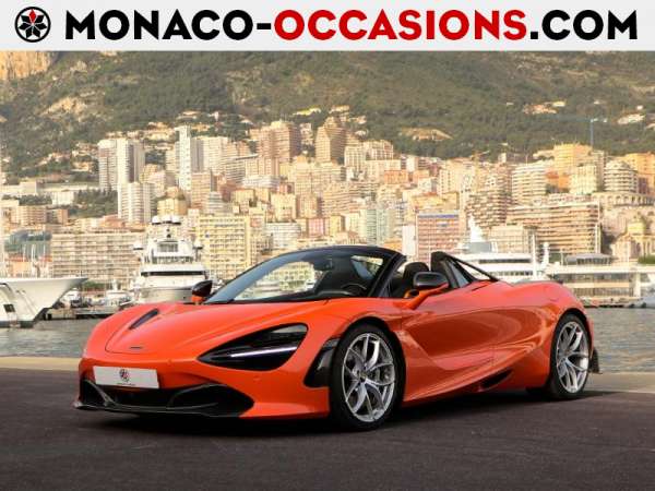 McLaren-720S-Spider 4.0 V8 biturbo 720ch Performance-Occasion Monaco