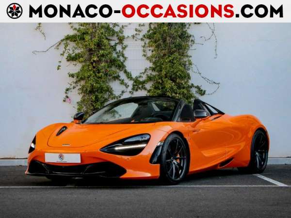 McLaren-720S-Spider 4.0 V8 biturbo Performance-Occasion Monaco
