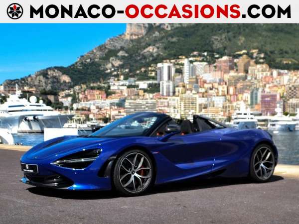 McLaren-720S-Spider 4.0 V8 biturbo 720ch-Occasion Monaco