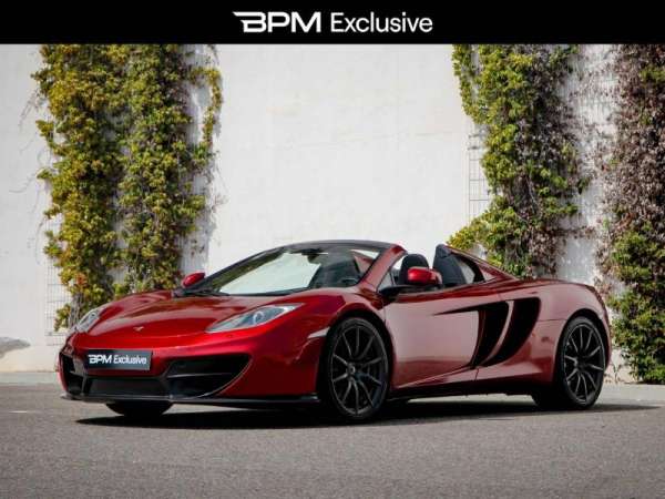 McLaren-MP4 12C Spider-3.8 V8 biturbo 625ch-Occasion Monaco