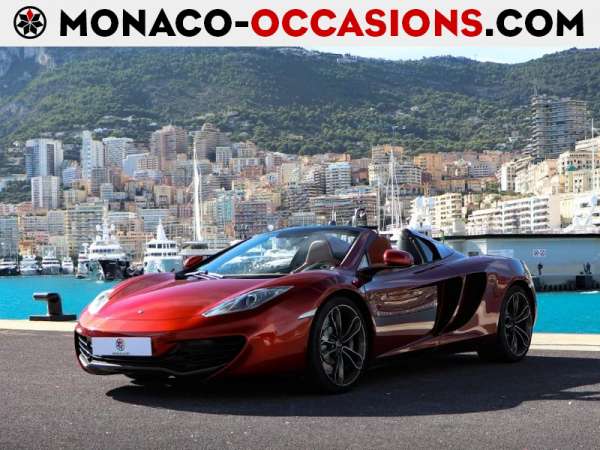McLaren-MP4 12C Spider-3.8 V8 biturbo 625ch-Occasion Monaco