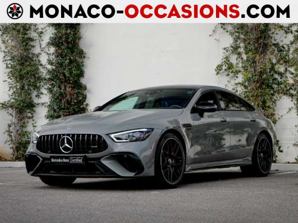 Mercedes-AMG GT 4 Portes-63 AMG S 639+204ch E Performance 4Matic+ Speedshift MCT 9G AMG-Occasion Monaco