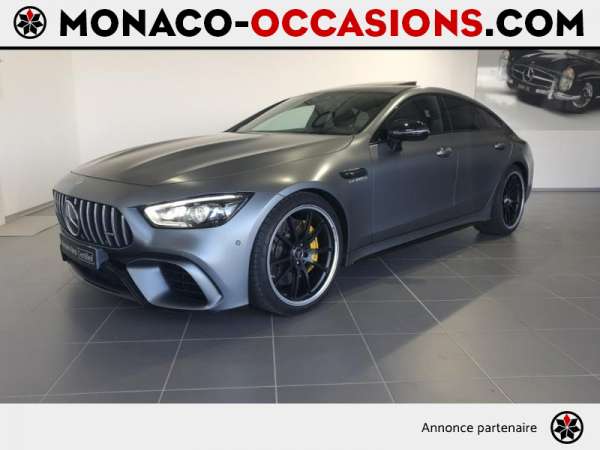 Mercedes-AMG GT 4 Portes-63 AMG S 639ch 4Matic+ Speedshift MCT AMG-Occasion Monaco