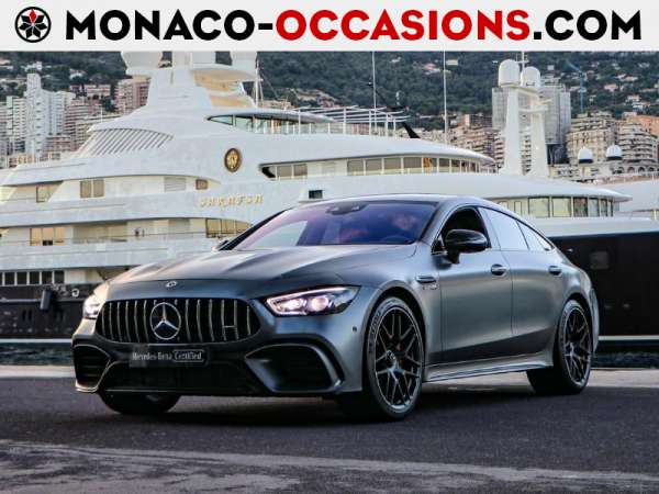 Mercedes-AMG GT 4 Portes-63 AMG S 639ch 4Matic+ Speedshift MCT AMG-Occasion Monaco