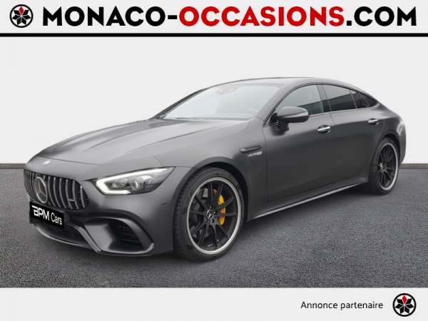 Mercedes-Benz-AMG GT 4 Portes-63 AMG S 639ch 4Matic+ Speedshift MCT AMG-Occasion Monaco