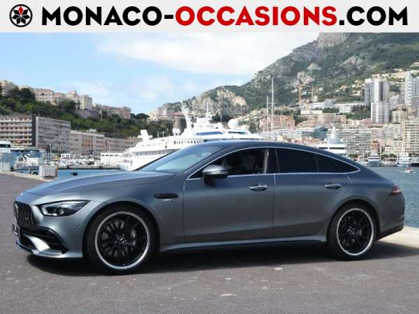 Mercedes-Benz-AMG GT 4 Portes-53 AMG 435ch EQ Boost 4Matic+ Speedshift TCT AMG-Occasion Monaco