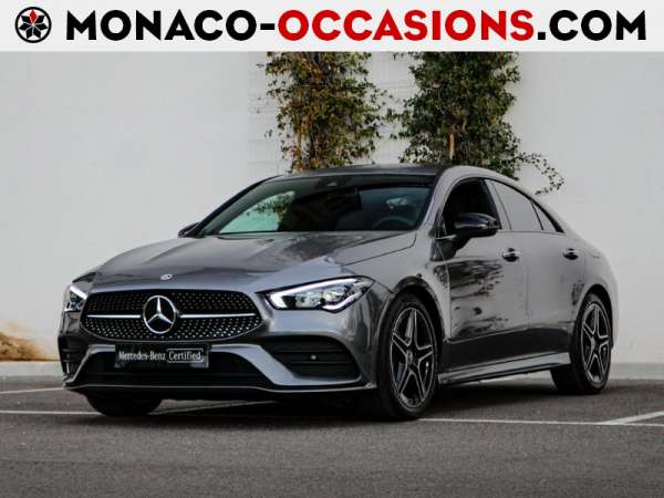 Mercedes-Benz-CLA-200 d 150ch AMG Line 8G-DCT 8cv-Occasion Monaco