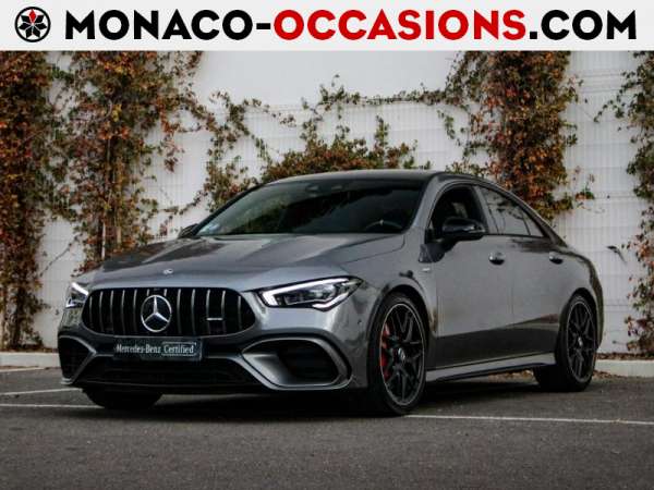 Mercedes-Benz-CLA-45 AMG S 421ch 4Matic+ 8G-DCT Speedshift AMG-Occasion Monaco