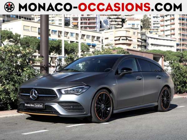 Mercedes-Benz-CLA Shooting Brake-250 224ch Edition 1 4Matic 7G-DCT-Occasion Monaco