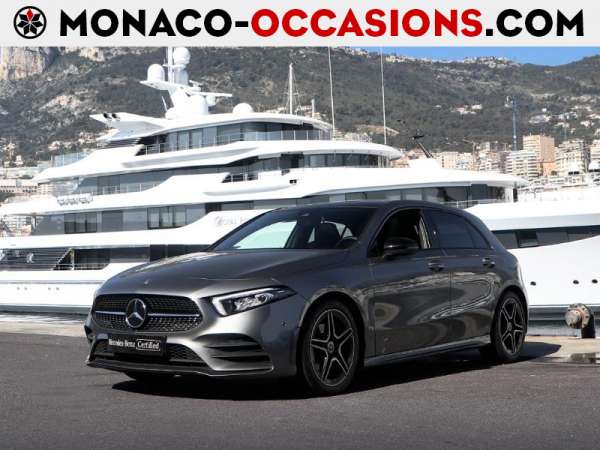 Mercedes-Benz-Classe A-200 163ch AMG Line 7G-DCT 9cv-Occasion Monaco