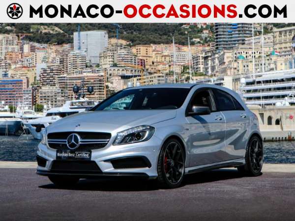 Mercedes-Benz-Classe A-45 AMG 4Matic SPEEDSHIFT-DCT-Occasion Monaco