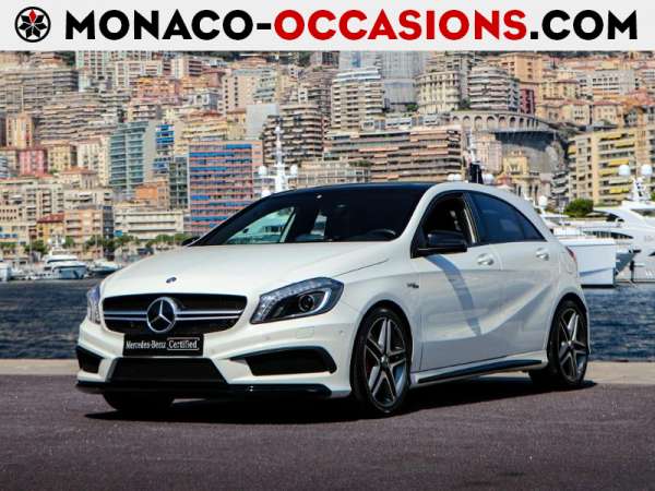 Mercedes-Benz-Classe A-45 AMG 4Matic SPEEDSHIFT-DCT-Occasion Monaco