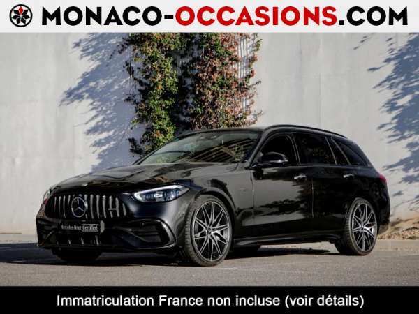 Mercedes-Benz-Classe C Break-43 AMG 421ch 4Matic Speedshift MCT AMG-Occasion Monaco