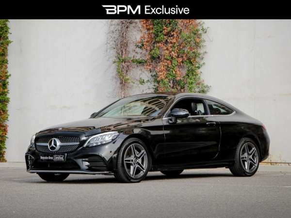 Mercedes-Benz-Classe C Coupe-220 d 194ch AMG Line 9G-Tronic 10cv-Occasion Monaco